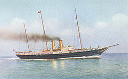 HMY Alexandra in Anzeige von A. & J. Inglis, 1915
