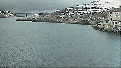 Ansicht von Havøysund