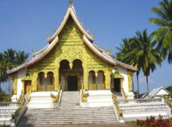 Halle für den Pha Bang-Buddha in der Königlichen Residenz in Luang Prabang