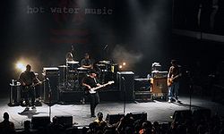Ragan, Black, Wollard und Rebelo am Schlagzeug, 2008