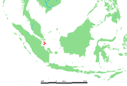 Karte von Lingga-Inseln