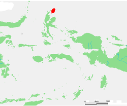 Lage von Morotai