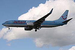 Boeing 737-800 der Jetairfly