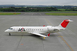 Bombardier CRJ200 der J-Air