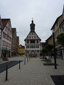 Blick zum alten Rathaus