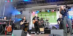 Karussell während eines Konzerts in Dresden im Oktober 2009