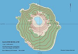 Karte von Kasatochi Island