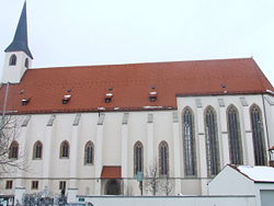 Kloster Seligenporten, Kirche von Süden