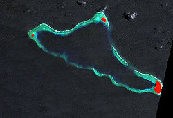 Falschfarben-Satellitenbild der NASA