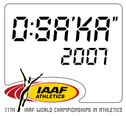 Logo der 11. Leichtathletik-Weltmeisterschaften