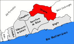 Localización de Olivella en Garraf.svg