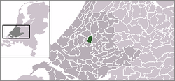 Lage von Bleiswijk in den Niederlanden