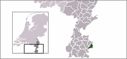 Lage von Kerkrade in den Niederlanden