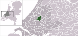 Lage von Lansingerland in den Niederlanden