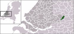 Lage von Leerdam in den Niederlanden