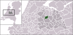 Lage von Maarssen in den Niederlanden