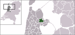 Lage von Noorder-Koggenland in den Niederlanden
