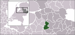 Lage von Olst-Wijhe in den Niederlanden