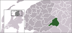 Lage von Ooststellingwerf in den Niederlanden