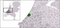 Lage von Wassenaar in den Niederlanden