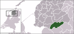 Lage von Weststellingwerf in den Niederlanden