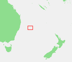 Karte von Lord-Howe-Inselgruppe