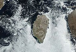 NASA-Bild von Mansel Island