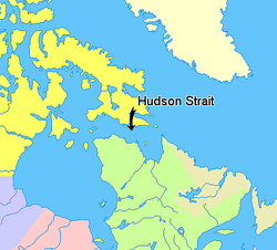 Karte von Hudsonstraße