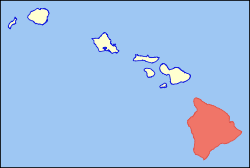 Lage von Hawaiʻi
