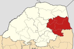Map of Limpopo with Mopani highlighted (2011).svg