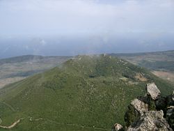 Monte Gibelè von der Montagna Grande aus gesehen