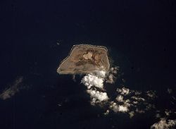 Jarvis Island (NASA-Astronautenfoto)