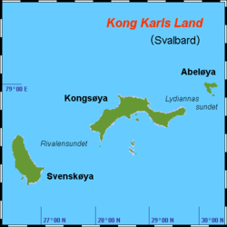 Karte des König-Karl-Lands