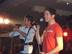 Nick & Simon bei einem Auftritt