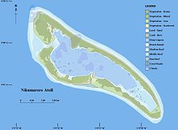 Karte von Nikumaroro
