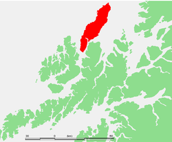 Lage von Andøya