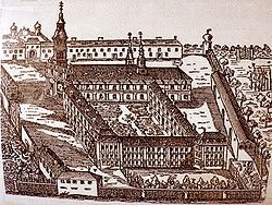 Klosteranlage im 18. Jahrhundert