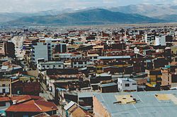 Blick auf Oruro
