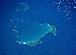 Luftaufnahme der Inseln Ouvéa, Mouli, Faiava u. a