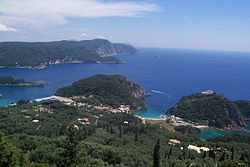 Ansicht auf Korfu