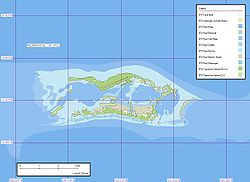 Karte des Palmyra-Atolls