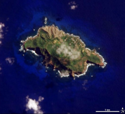 Pitcairn, Satellitenbild