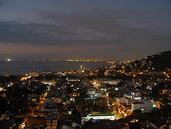 Puerto vallarta bei Nacht