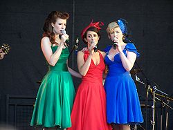 Die Puppini Sisters beim City of London Festival (2008)