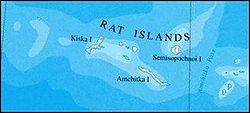 Karte der Rat Islands