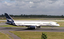 Boeing B757-200 der Ryan International Airlines