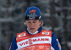 Matias Strandvall während der Tour de Ski 2010