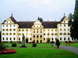Schloss Salem (Nordfassade des Abteigebäudes)