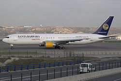 Boeing 767-300 der Santa Barbara Airlines