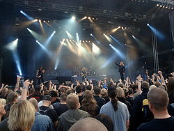 Saxon auf dem Sonisphere Festival in Pori, Finnland (2009)